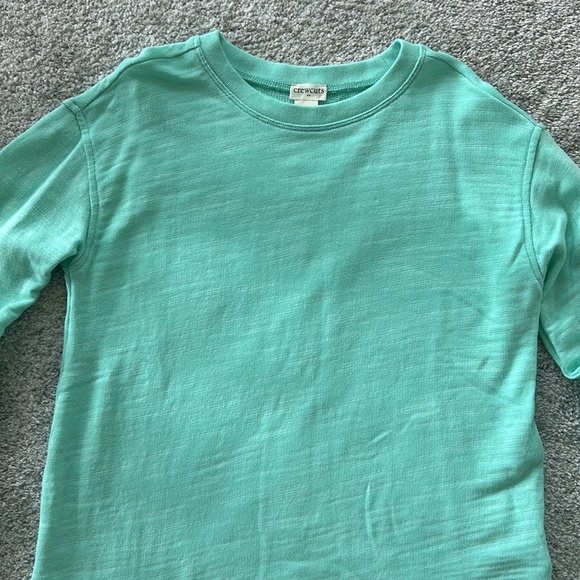 J Crew Crewcuts Cotton Blend Terry Crewneck Sweatshirt - Picture 2 of 6